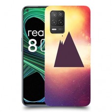 שטח פירמידים כיסוי מגן קשיח מעוצב ל Realme 8 5G יחידה אחת סקרין מובייל