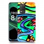 ויטראז 'תמונה כיסוי מגן קשיח מעוצב ל Realme 8 5G יחידה אחת סקרין מובייל