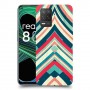 פסים בצבע כיסוי מגן קשיח מעוצב ל Realme 8 5G יחידה אחת סקרין מובייל