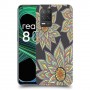 חמניות בשחור כיסוי מגן קשיח מעוצב ל Realme 8 5G יחידה אחת סקרין מובייל