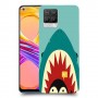 פינגווין בכריש כיסוי מגן קשיח מעוצב ל Realme 8 Pro יחידה אחת סקרין מובייל