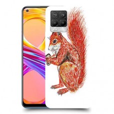 סקוור עשיר כיסוי מגן קשיח מעוצב ל Realme 8 Pro יחידה אחת סקרין מובייל