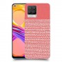 נקודות לבנות בורוד כיסוי מגן קשיח מעוצב ל Realme 8 Pro יחידה אחת סקרין מובייל