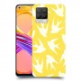 צהוב ציפור החיים כיסוי מגן קשיח מעוצב ל Realme 8 Pro יחידה אחת סקרין מובייל