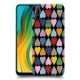 פסיפס קשת לבבות כיסוי מגן קשיח מעוצב ל Realme C3 יחידה אחת סקרין מובייל