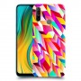 פסים ניאון כיסוי מגן קשיח מעוצב ל Realme C3 יחידה אחת סקרין מובייל