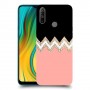 ורוד-לבן-לבן כיסוי מגן קשיח מעוצב ל Realme C3 יחידה אחת סקרין מובייל