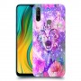 חתול מושלג כיסוי מגן קשיח מעוצב ל Realme C3 יחידה אחת סקרין מובייל