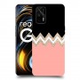ורוד-לבן-לבן כיסוי מגן קשיח מעוצב ל Realme GT 5G יחידה אחת סקרין מובייל
