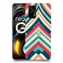פסים בצבע כיסוי מגן קשיח מעוצב ל Realme GT 5G יחידה אחת סקרין מובייל