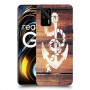עוגן מעץ כיסוי מגן קשיח מעוצב ל Realme GT 5G יחידה אחת סקרין מובייל