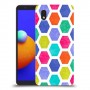 ניאון חלת דבש כיסוי מגן קשיח מעוצב ל Samsung Galaxy A01 Core יחידה אחת סקרין מובייל