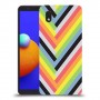פסים קשת כיסוי מגן קשיח מעוצב ל Samsung Galaxy A01 Core יחידה אחת סקרין מובייל