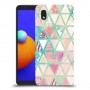 משולשים כיסוי מגן קשיח מעוצב ל Samsung Galaxy A01 Core יחידה אחת סקרין מובייל