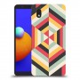 הצגת הפשטה כיסוי מגן קשיח מעוצב ל Samsung Galaxy A01 Core יחידה אחת סקרין מובייל