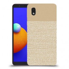 נקודות לבנות כיסוי מגן קשיח מעוצב ל Samsung Galaxy A01 Core יחידה אחת סקרין מובייל