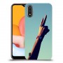 שלום בשבילך כיסוי מגן קשיח מעוצב ל Samsung Galaxy A01 יחידה אחת סקרין מובייל