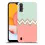 ורוד ירוק כיסוי מגן קשיח מעוצב ל Samsung Galaxy A01 יחידה אחת סקרין מובייל