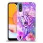חתול מושלג כיסוי מגן קשיח מעוצב ל Samsung Galaxy A01 יחידה אחת סקרין מובייל