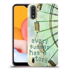 קיץ יש סיפור כיסוי מגן קשיח מעוצב ל Samsung Galaxy A01 יחידה אחת סקרין מובייל
