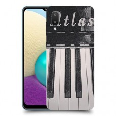 פסנתר Soul כיסוי מגן קשיח מעוצב ל Samsung Galaxy A02 יחידה אחת סקרין מובייל