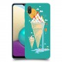 גלידה סאני כיסוי מגן קשיח מעוצב ל Samsung Galaxy A02 יחידה אחת סקרין מובייל
