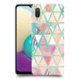 משולשים כיסוי מגן קשיח מעוצב ל Samsung Galaxy A02 יחידה אחת סקרין מובייל