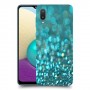 טורקיז יהלומים כיסוי מגן קשיח מעוצב ל Samsung Galaxy A02 יחידה אחת סקרין מובייל