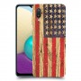 עץ ארצות הברית כיסוי מגן קשיח מעוצב ל Samsung Galaxy A02 יחידה אחת סקרין מובייל