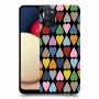פסיפס קשת לבבות כיסוי מגן קשיח מעוצב ל Samsung Galaxy A02s יחידה אחת סקרין מובייל
