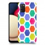 ניאון חלת דבש כיסוי מגן קשיח מעוצב ל Samsung Galaxy A02s יחידה אחת סקרין מובייל