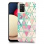 משולשים כיסוי מגן קשיח מעוצב ל Samsung Galaxy A02s יחידה אחת סקרין מובייל