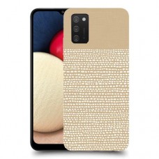 נקודות לבנות כיסוי מגן קשיח מעוצב ל Samsung Galaxy A02s יחידה אחת סקרין מובייל