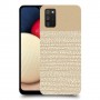 נקודות לבנות כיסוי מגן קשיח מעוצב ל Samsung Galaxy A02s יחידה אחת סקרין מובייל
