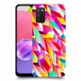 פסים ניאון כיסוי מגן קשיח מעוצב ל Samsung Galaxy A03s יחידה אחת סקרין מובייל