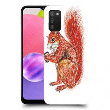 סקוור עשיר כיסוי מגן קשיח מעוצב ל Samsung Galaxy A03s יחידה אחת סקרין מובייל