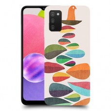 כביש של לבנים קשת כיסוי מגן קשיח מעוצב ל Samsung Galaxy A03s יחידה אחת סקרין מובייל