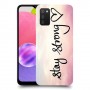 הישאר חזק כיסוי מגן קשיח מעוצב ל Samsung Galaxy A03s יחידה אחת סקרין מובייל