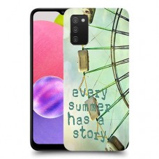 קיץ יש סיפור כיסוי מגן קשיח מעוצב ל Samsung Galaxy A03s יחידה אחת סקרין מובייל
