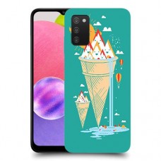 גלידה סאני כיסוי מגן קשיח מעוצב ל Samsung Galaxy A03s יחידה אחת סקרין מובייל