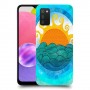 זריחה ליד הים כיסוי מגן קשיח מעוצב ל Samsung Galaxy A03s יחידה אחת סקרין מובייל