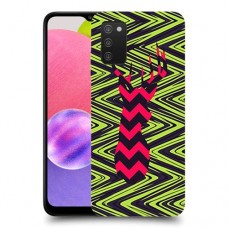 עניבה על גרין כיסוי מגן קשיח מעוצב ל Samsung Galaxy A03s יחידה אחת סקרין מובייל
