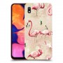 פלמינגו ורוד כיסוי מגן קשיח מעוצב ל Samsung Galaxy A10 יחידה אחת סקרין מובייל