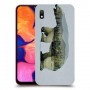 דוב לבן כיסוי מגן קשיח מעוצב ל Samsung Galaxy A10 יחידה אחת סקרין מובייל