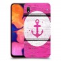 עוגן ורוד מעץ כיסוי מגן קשיח מעוצב ל Samsung Galaxy A10 יחידה אחת סקרין מובייל