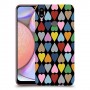 פסיפס קשת לבבות כיסוי מגן קשיח מעוצב ל Samsung Galaxy A10s יחידה אחת סקרין מובייל