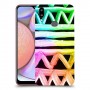 ניאון גיאומטריה כיסוי מגן קשיח מעוצב ל Samsung Galaxy A10s יחידה אחת סקרין מובייל