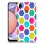 ניאון חלת דבש כיסוי מגן קשיח מעוצב ל Samsung Galaxy A10s יחידה אחת סקרין מובייל