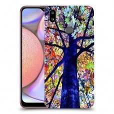 עץ ניאון כיסוי מגן קשיח מעוצב ל Samsung Galaxy A10s יחידה אחת סקרין מובייל
