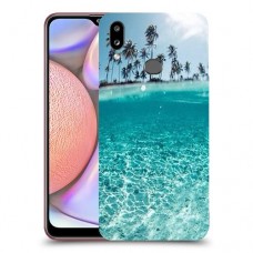 חופשה גן עדן כיסוי מגן קשיח מעוצב ל Samsung Galaxy A10s יחידה אחת סקרין מובייל